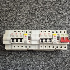 Wylex 10 Way Dual RCD Assembly. Removed from Consumer Unit |Good Condition