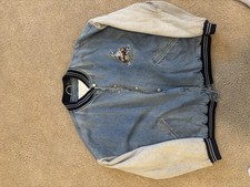 Vintage Warner Bros Jean Jacket Denim Looney Tunes Bugs Retro 90s XXL