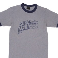 VINTAGE NINTENDO SUPER MARIO BRO TEE SHIRT 1980S SIZE SMALL MADE IN USA