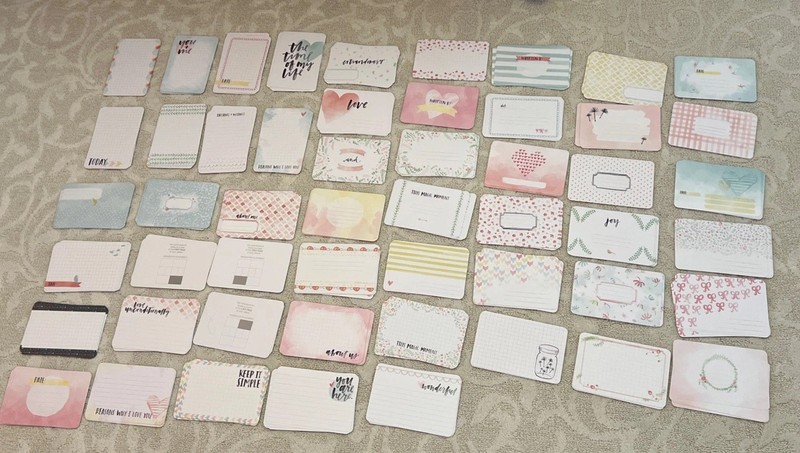 Becky Higgins Project Life Inspire Collection American Crafts 52 Pieces 4”x6”