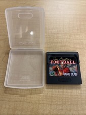 Joe Montana Football (Sega Game Gear, 1991) Cartridge W Manual Only Untested S1