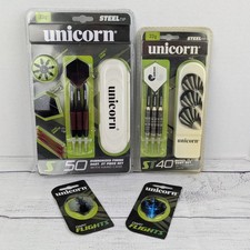Unicorn ST40 Nickel Plated Dart Set 22g & St5...