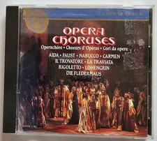 OPERA CHORUSES AIDA FAUST CARMEN LA TRAVIATA NABUCCO CD VG+