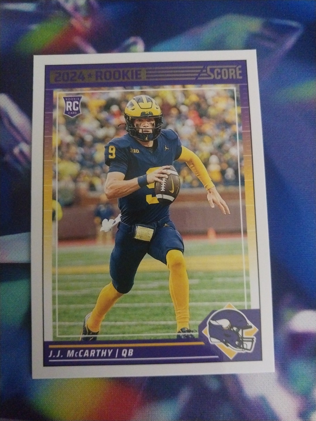 2024 Score - Rookies J.J. McCarthy #304 (RC)