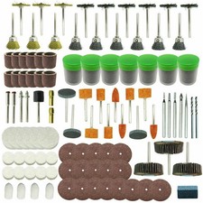 350Pcs Dremel Rotary Tool Accessories Kit Grinding Polishing Shank Craft Bits