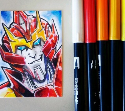 Sketch Cards Commission On Approximately 2.5x3.75'' Bristol Paper