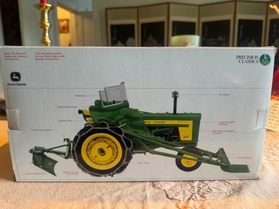 vintage john deere collectibles precision classic model 720 tractor with 80 blad