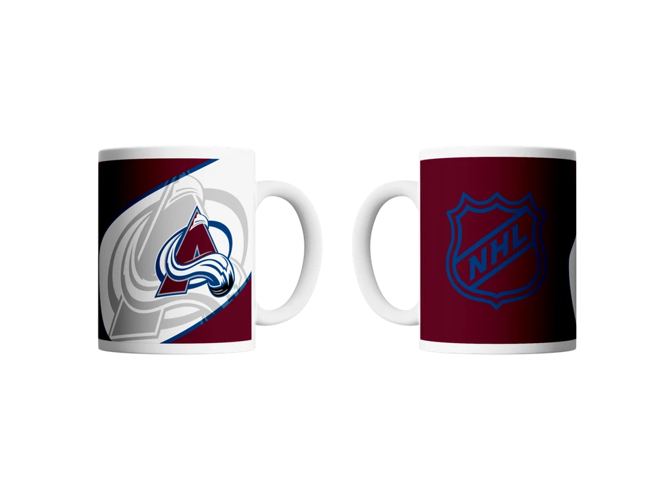 Colorado Avalanche - offizielle NHL Tasse "SHADOW LOGO" 330ml matt