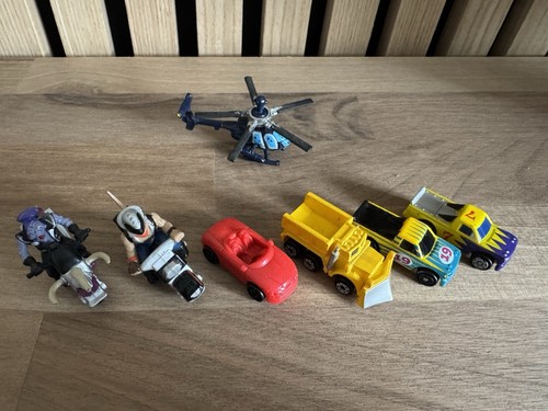 Micro Machines MD500 helicopter yellow plough truck plus others - Picture 2 of 4