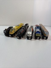 Pre Owned Lot Of 6 CIRCO Wooden Trains Locomotives