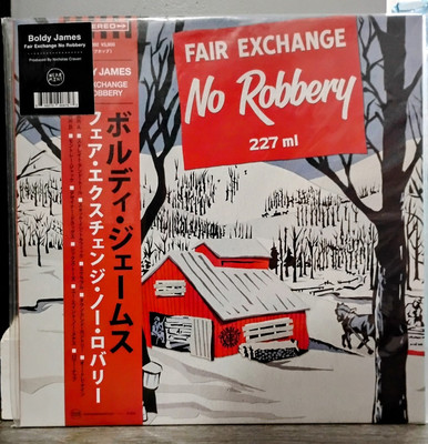 Boldy James- Fair Exchange No Robbery OBI  1st Press Nicholas Craven Near Mint 