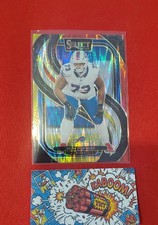 2024 Panini Select - Premier Level Dion Dawkins #152 Red & Yellow Shock Prizm