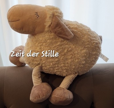 TOPOMINI TOPOLINO ERNSTINGS FAMILY Schaf Stofftier Kuscheltier Kissen Weiß Grau 