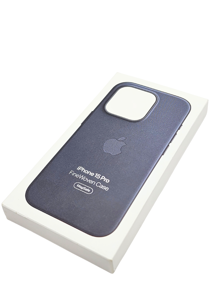 Apple FineWoven Case with MagSafe for iPhone 15 Pro - Black for