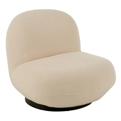 Fauteuil Lounge "Neige" 95cm Blanc - Photo 1/4