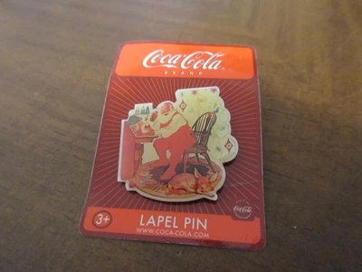 COCA-COLA Pin Weihnachten Weihnachtsmann Santa Claus Christmas - Bild 1 von 2