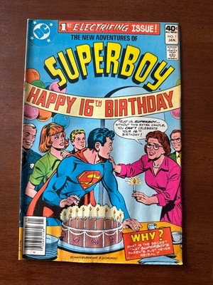 The New Adventures Of Superboy #1 Vol. 1 (DC, 1980) ungraded