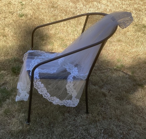 Vintage Wedding Veil With Headpiece