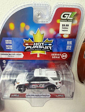 Greenlight Hot Pursuit Canada Special Ed 2024 Ford Police Interceptor 1:64