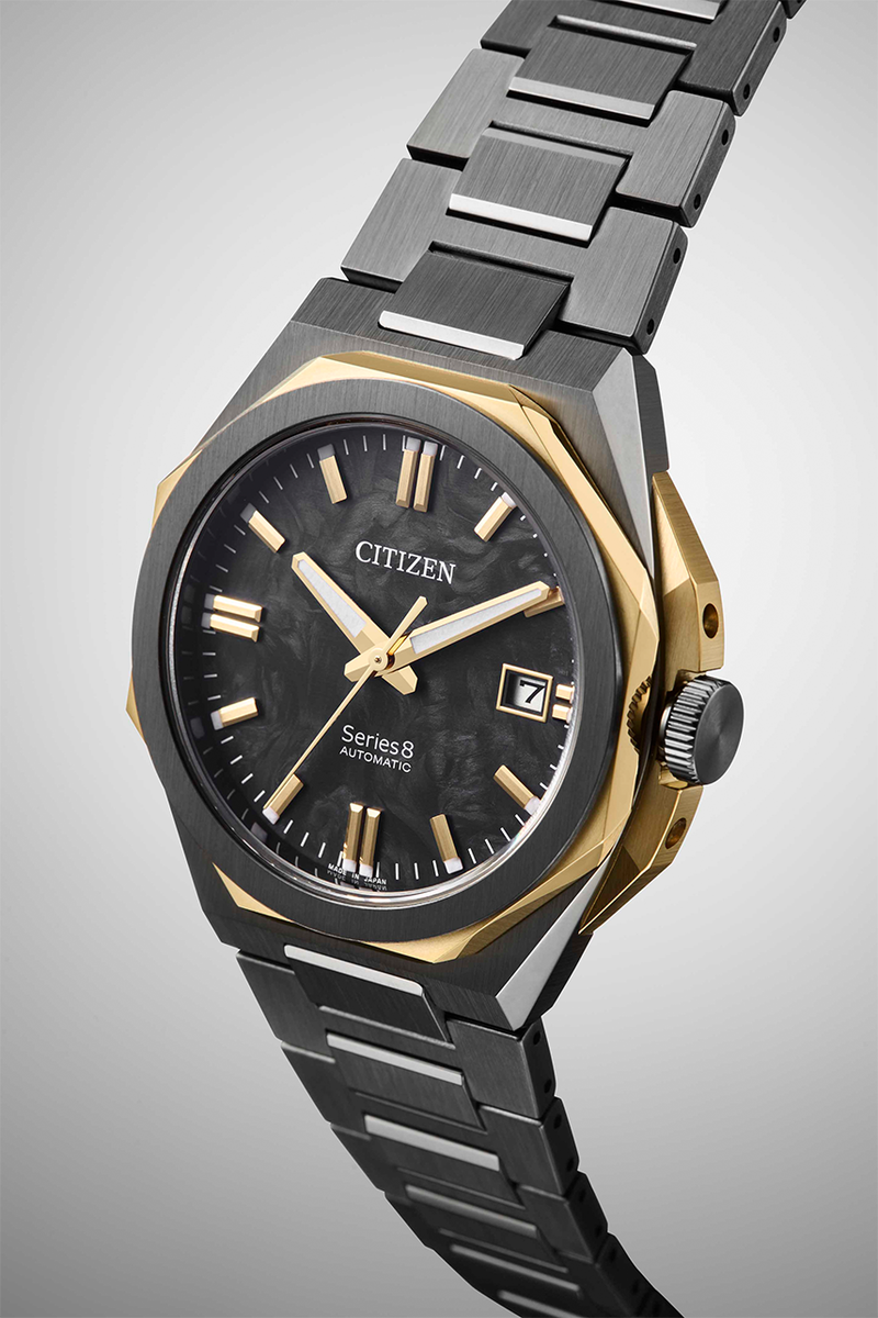 Citizen Series 8 NB6086-54E Automatic Sapphire Black Gold Limited