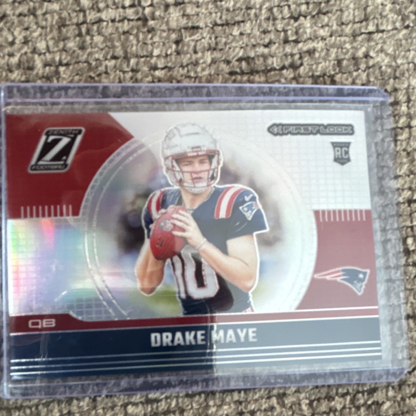 2024 Panini Zenith First Look Drake Maye #3 Insert Rookie Patriots
