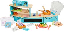 Table Top Bluey Restaurant Set, Cooking Set for Kids w/Utensils Pretend...