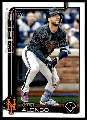 2025 Topps Series 2 Pete Alonso #550 New York Mets Baseball Card