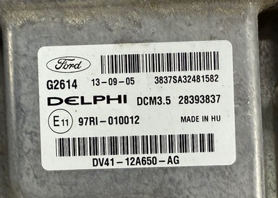   Plug&Play Ink PROGRAMMIERUNG Ford Kuga ECU MS DV41-12A650-AG  28393837  