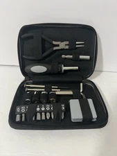 Mini Precision Hand Tool Set with Case Screwdriver Bits Pliers Home Repair Kit