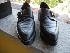 SCARPE ISLO IN PELLE NERA NR 39 ** modello molto particolare ** 