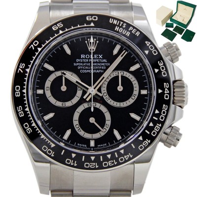NEW Rolex Cosmograph Daytona Steel Ceramic 126500 ROLEX BOX/WARANTYCARD 2024 #RL