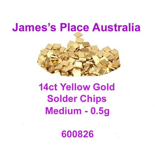 14ct Gold Solder Chips - Easy, Medium & Hard - Picture 8 of 10