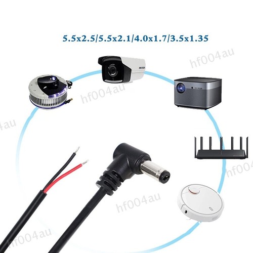 1m DC Male Female Cord Power Cable 4.0x1.7 3.5x1.35mm 5.5x2.1mm 2.5mm 22AWG - Picture 4 of 12