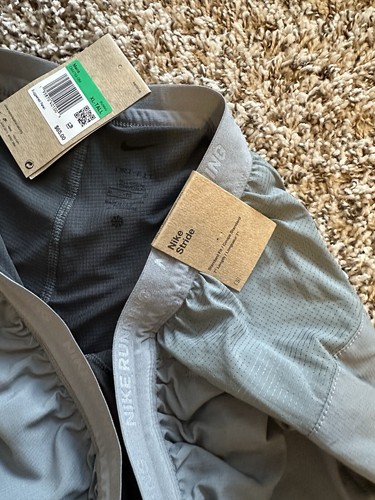 Nike Dri-Fit Stride 7” 2-in-1 Grey Running Shorts DM4759-084 Men's Size XL-Tall - Picture 8 of 10