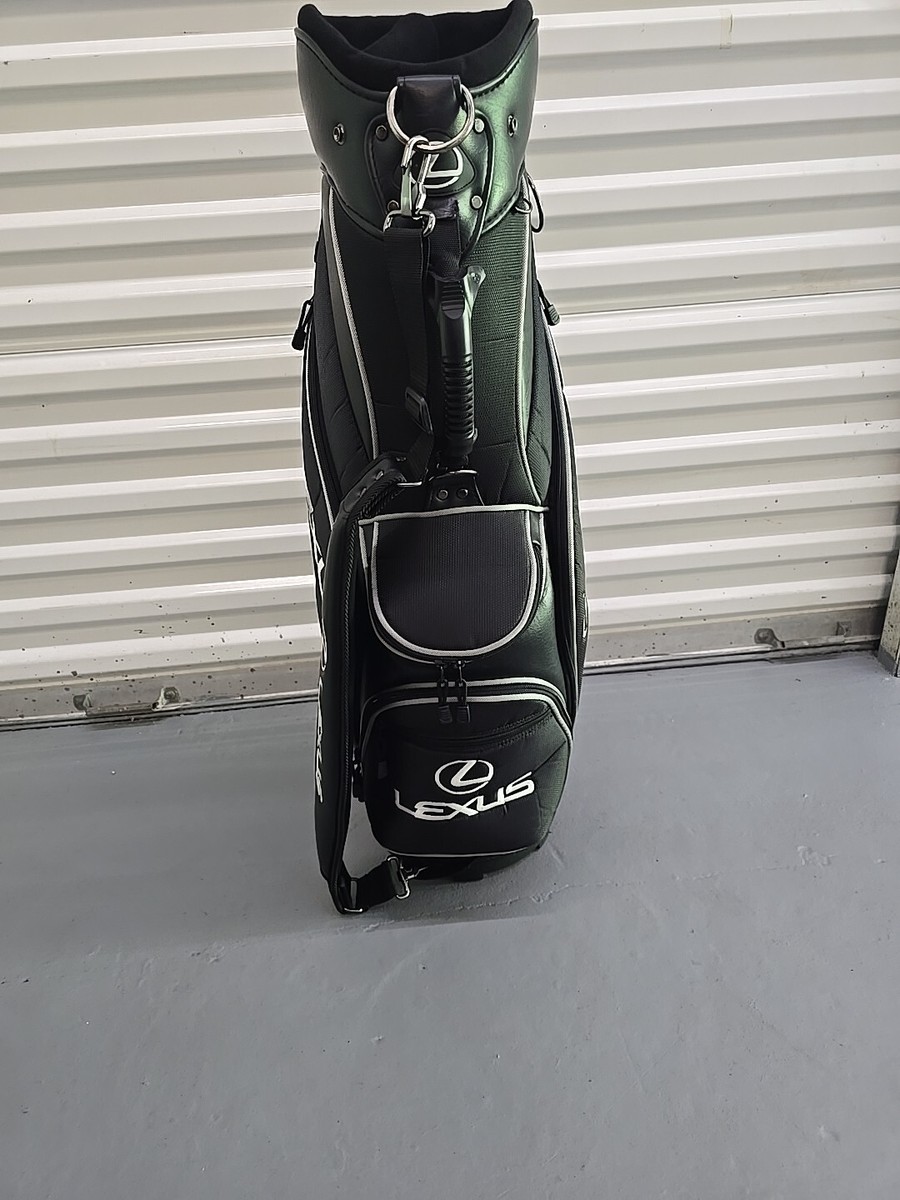 LEXUS OEM GOLF BAG 8 POCKETS CARRY ON STRAP 9.5 CONDITION | eBay