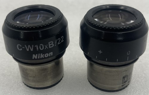 Nikon C-W10xB/22 Stereo Microscope Eyepiece (1 Pair) - Picture 1 of 6