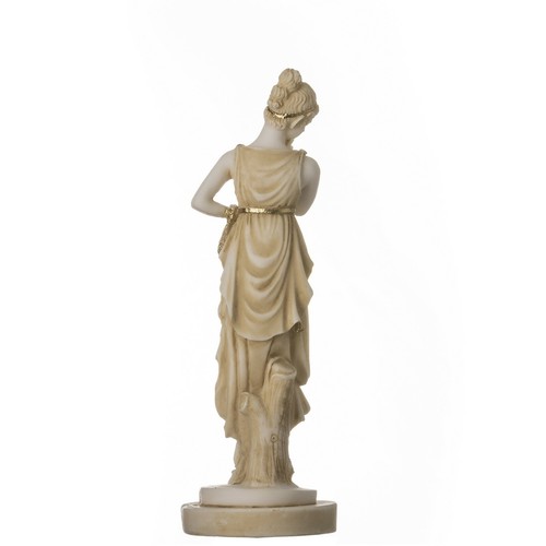 Persephone Göttin der Unterwelt Frühling Gold Blume Vegetation Statue 7" - Bild 5 von 8