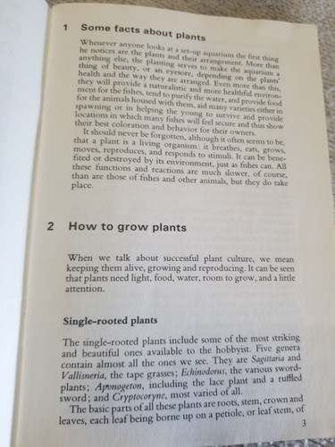 ENJOY PLANTING YOUR AQUARIUM by WILLIAM H. DEWHURST - BOOKLET - Picture 5 of 10