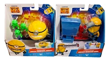 2 Pack Illumination's Despicable Me 4 - MEGA MINION MEL & JERRY Launch Crash