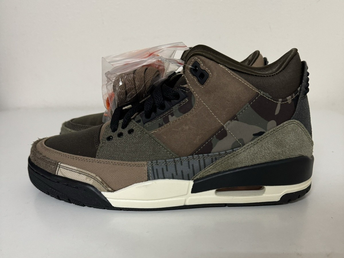 Nike Air Jordan 3 Retro SE Patchwork Mens Sz 8 Camo Green Nike Air Jordan 3 Retro SE Patchwork Mens Sz 8 Camo Green