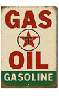 New ListingTexaco Gas Oil Sign Station Garage Auto Shop Retro Rustic Vintage Look Tin Sign
