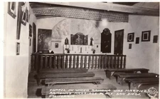 San Diego, California CA ~ Ramon's Marriage Chapel (Interior) 1930 REAL PHOTO  