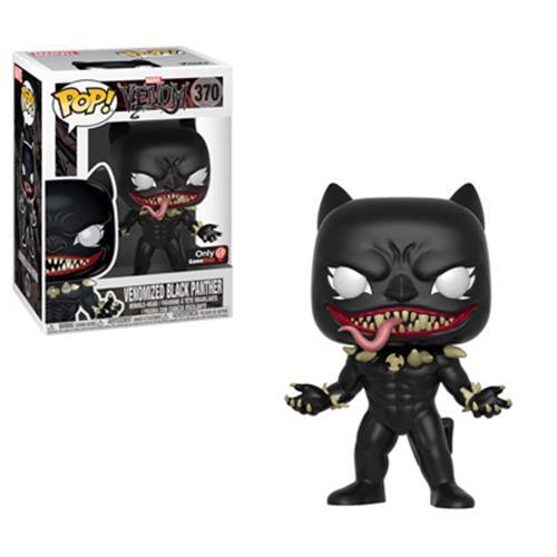 Funko Pop VENOMIZED BLACK PANTHER GameStop Exclusive Marvel Venom