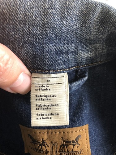 Levi Strauss Signature Womens Jean Jacket Size Medium - Picture 5 of 6