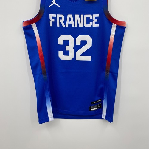 Jordan Brand Victor Wembanyama France 2024 Olympics Jersey #32 Size M - Picture 3 of 8