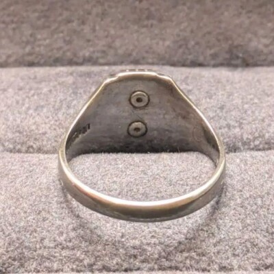 JOSTENS Silver 925 10K GF 1939 College Ring US 5.5 / UK K Class