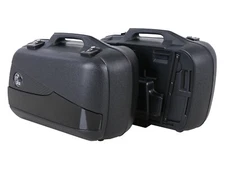 HEPCO AND BECKER PANNIERS JUNIOR FLASH 30 LITRE BLACK (SET) SIDECASES