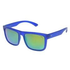 Genuine PUMA 56 Mens Sunglasses Blue & Transparent BRAND NEW IN BOX