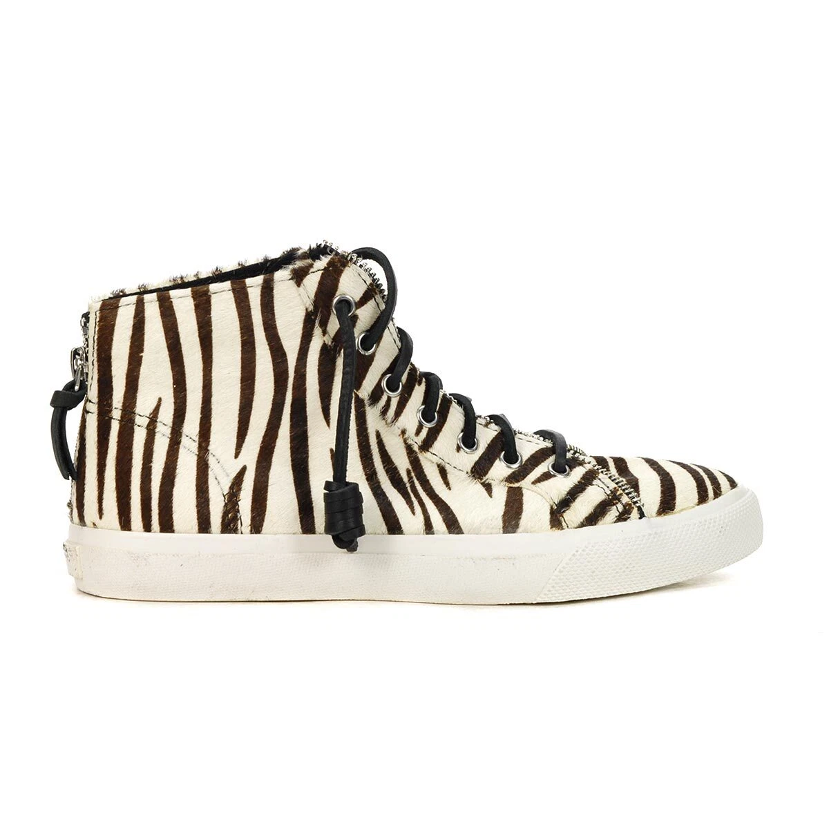 Rebecca Minkoff x Sperry Women s Hightop Zebra Pattern Sneakers STS87071