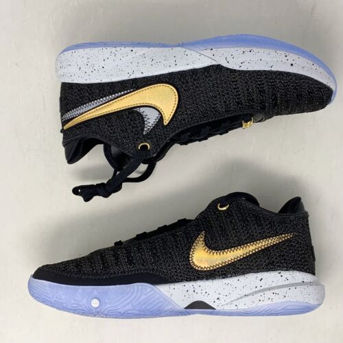 Nike Lebron XX 20 'Fab 5' Gold Black Sneakers, Size 6.5Y / 8W BNIB DQ8651-003 - Picture 7 of 8